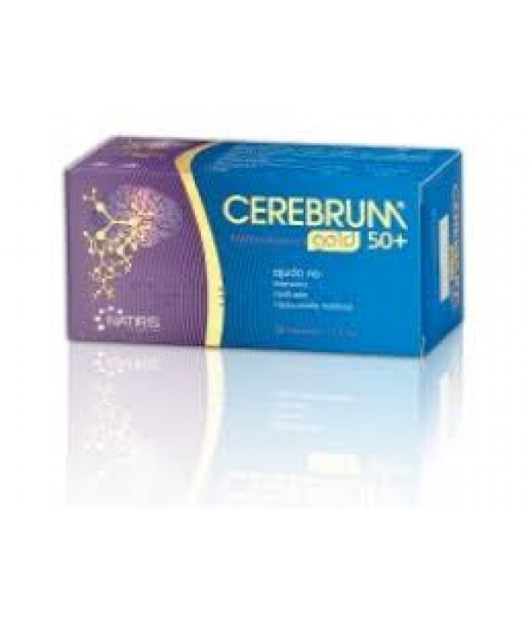 Cerebrum Gold 50+ - 30 Cápsulas - Natiris